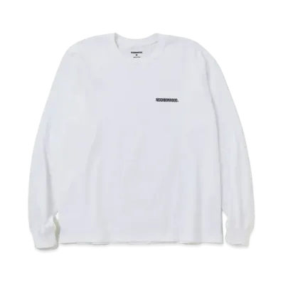 NEIGHBORHOOD NH . Tee LS-12 "White"
