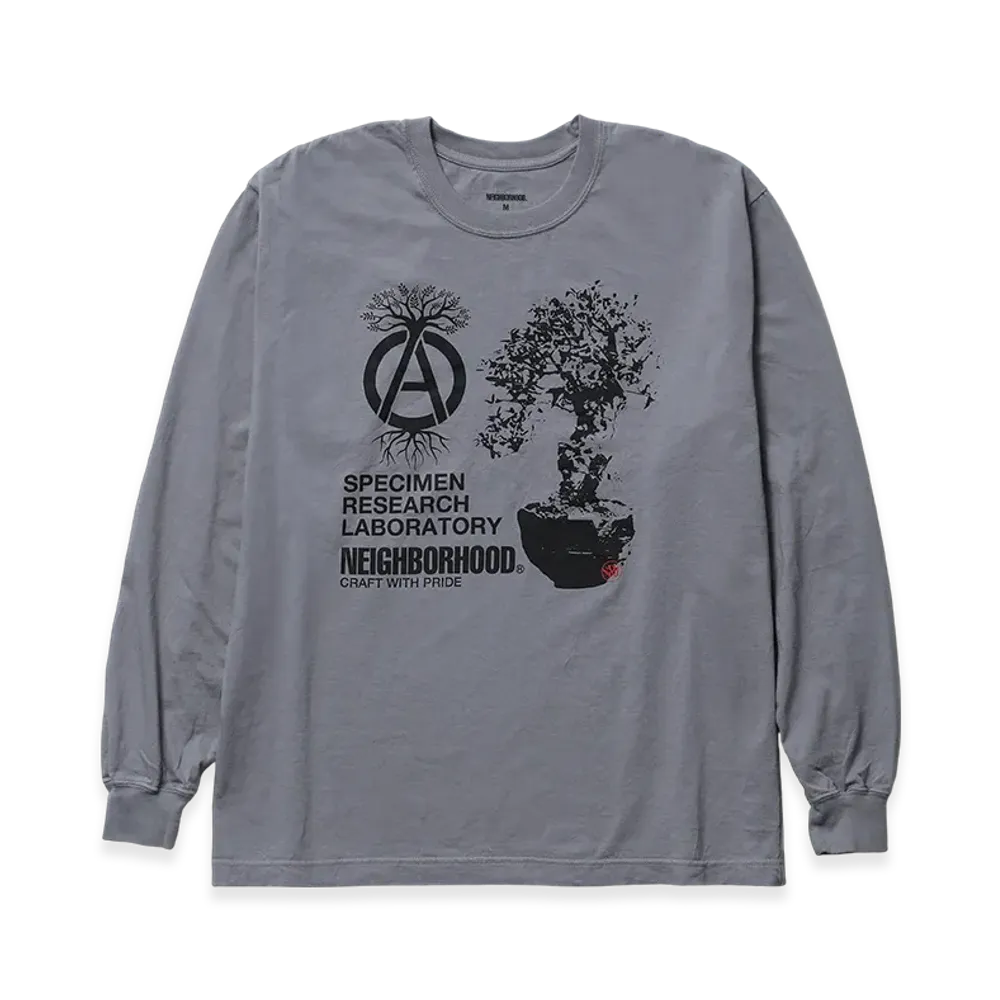 NEIGHBORHOOD SRL . Tee LS-1 "Gray"