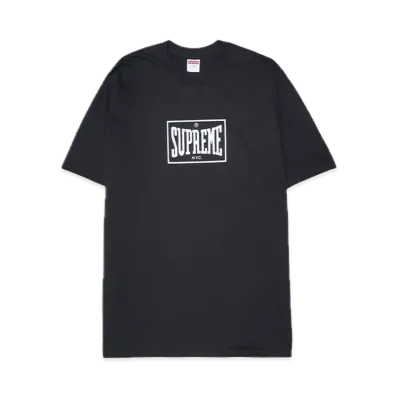 Supreme Warm Up Tee "Black"