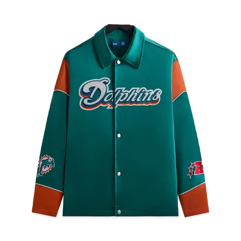 Kith & '47 For The NFL: Dolphins Kieran Coaches Jacket "Center"