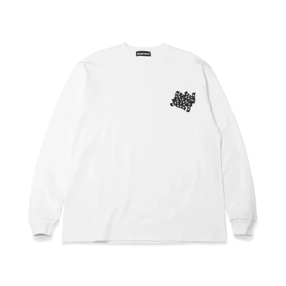 GOD SELECTION XXX Long Sleeve T-Shirt GX-A23-LT-06 "White"