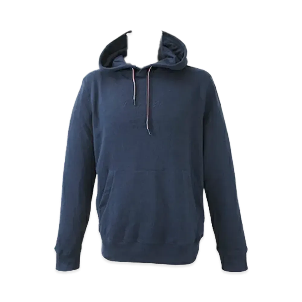 TOMMY HILFIGER Embroidered Chest Logo Pullover Hoodie "Navy"
