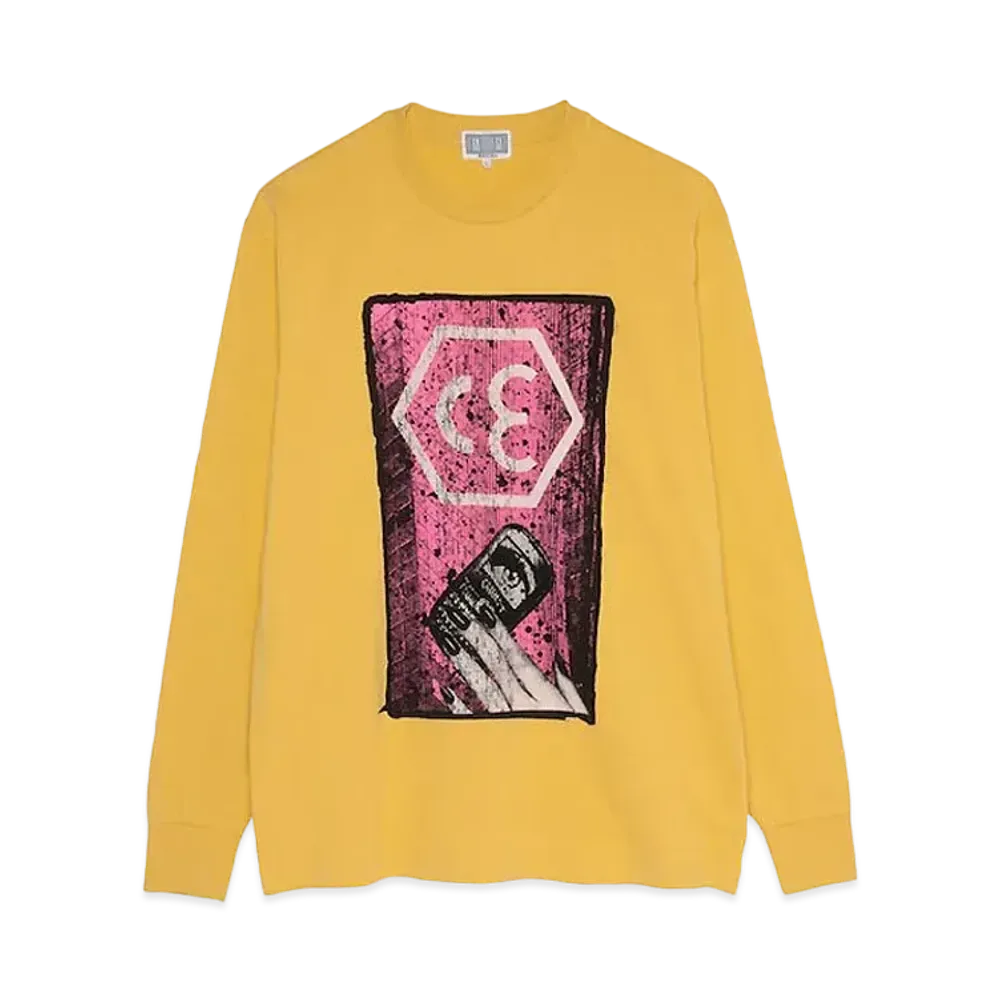 Cav Empt (C.E) HEX CE LONG SLEEVE T "Orange"