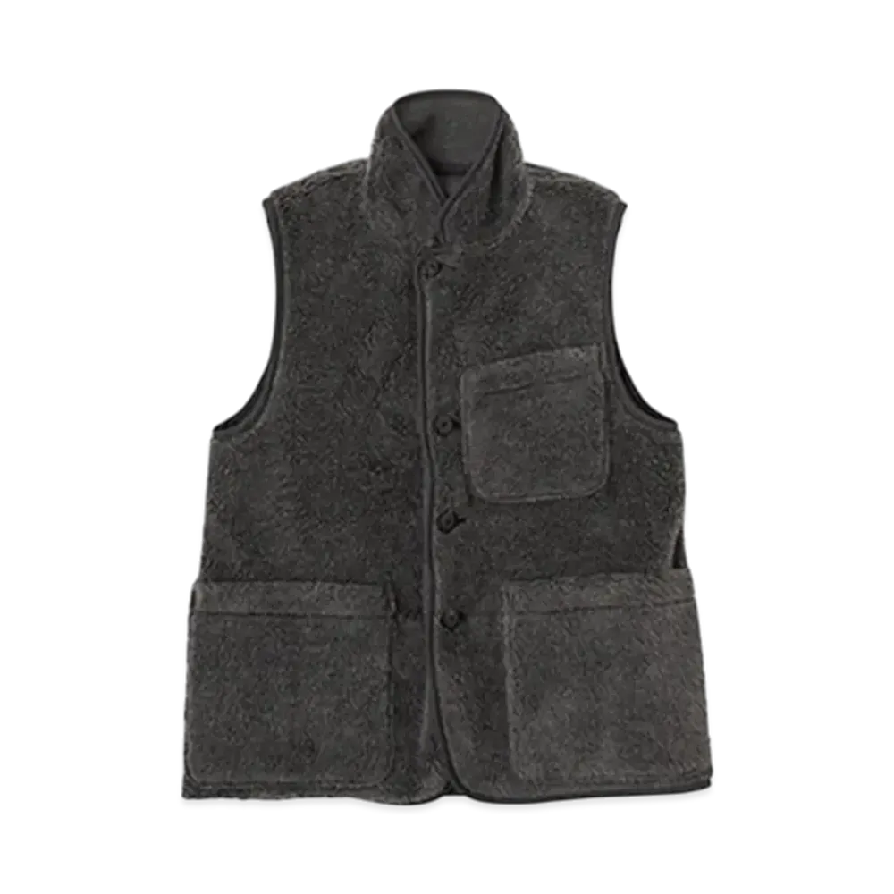 visvim VS GILET BOA (SUPERFINE) "Gray"