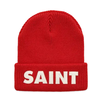 SAINT Mxxxxxx Knit Cap "Red"
