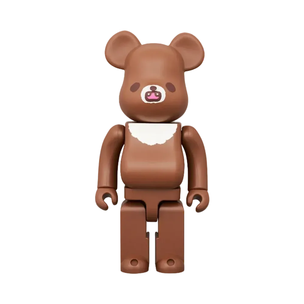 MEDICOM TOY "BEARBRICK" -RILAKKUMA- Chairoikoguma 400%