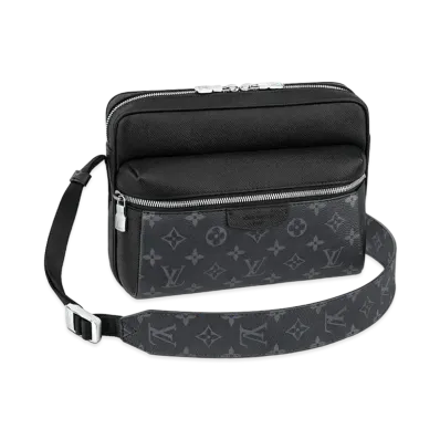Louis Vuitton Outdoor Messenger PM Taigarama "Noir"