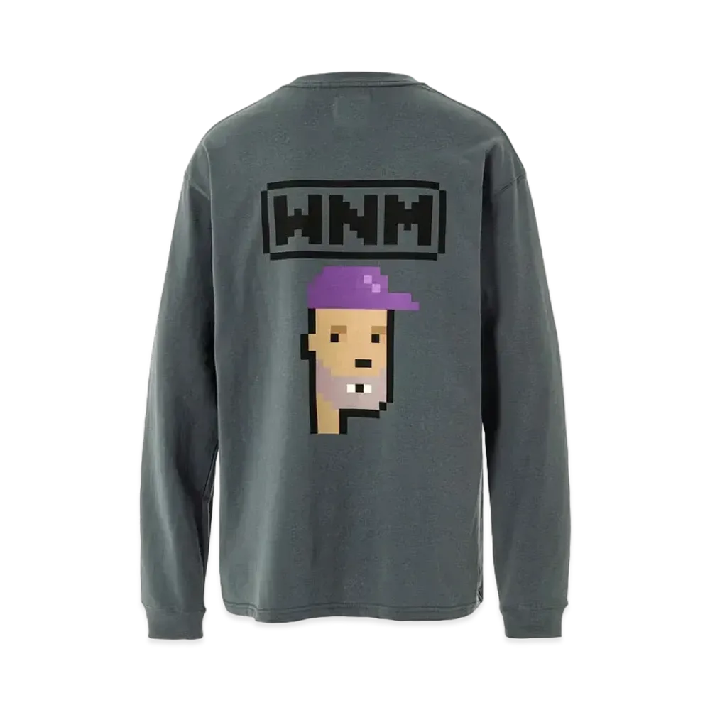 WIND AND SEA x MADNESS L/S TEE (PUNK HEAD) "D.Gray"