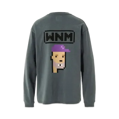 WIND AND SEA x MADNESS L/S TEE (PUNK HEAD) "D.Gray"