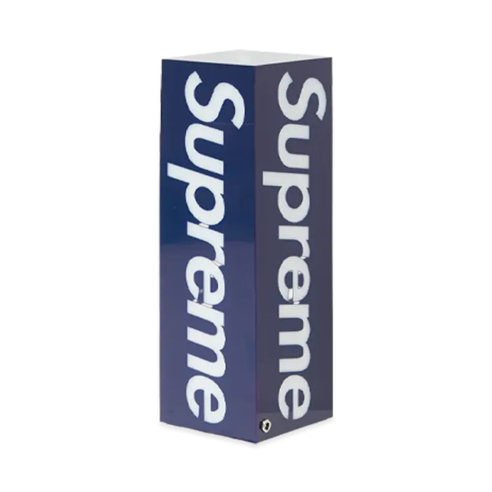 Supreme Box Logo Lamp "Blue"