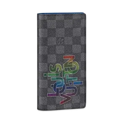Louis Vuitton Brazza Wallet Damier Graphite