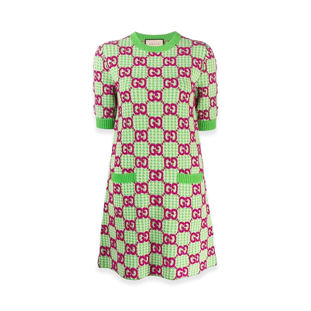 GUCCI Women's Dresses "Green"