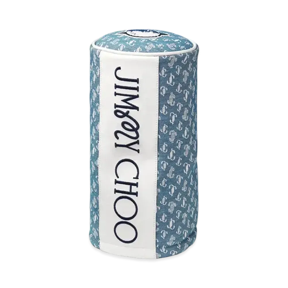 Jimmy Choo x Malbon Golf Head Cover Large Denim Monogram Driver Cover "Denim"