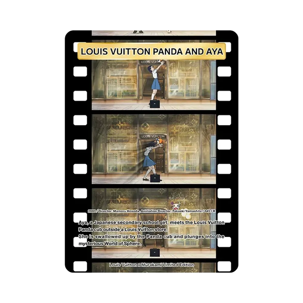Louis Vuitton Panda And Aya R [2003 / 045](Louis Vuitton x Takashi Murakami Trading Cards)