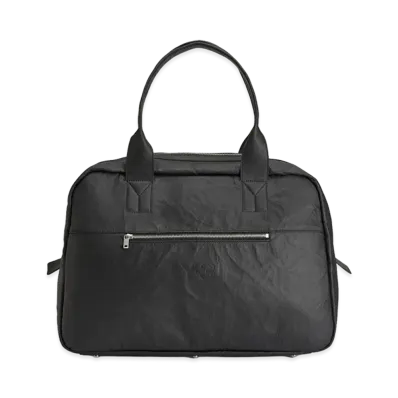 Y-3 Leather Weekender "Black"