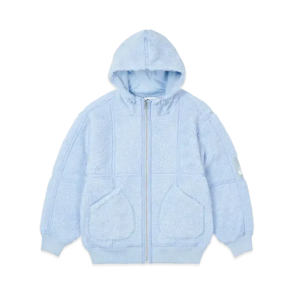 PALACE Sherpa Hooded Jacket "Light Blue"