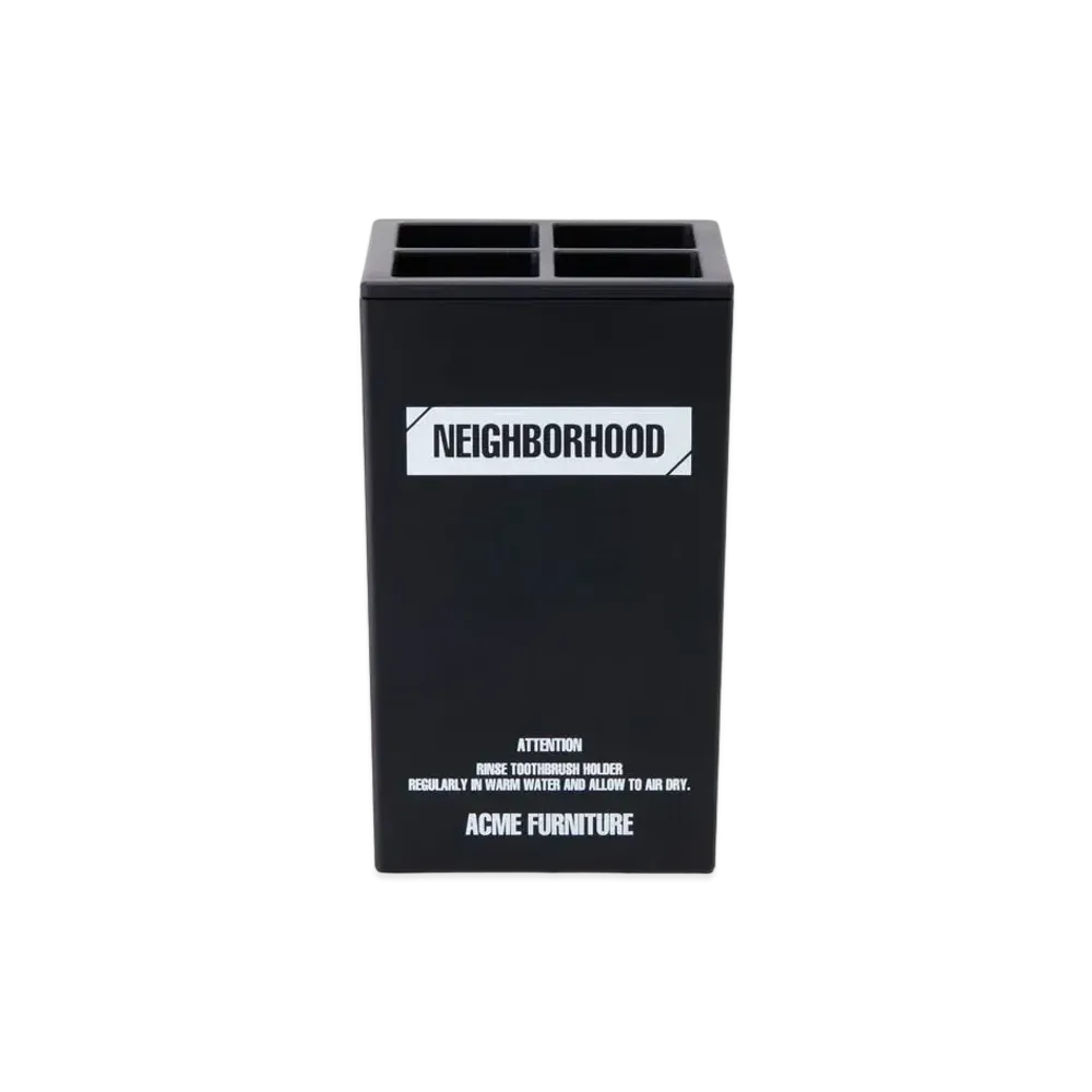NEIGHBORHOOD CI / P-TOOTHBRUSH STAND "Black"