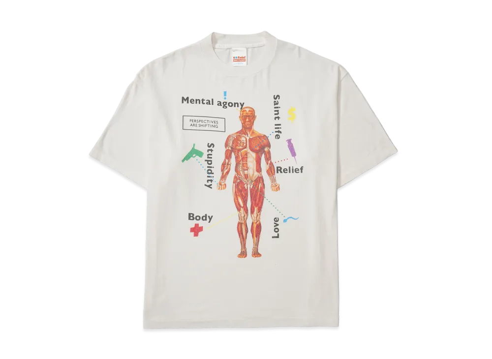 SAINT Mxxxxxx SS T-Shirt Body "White"