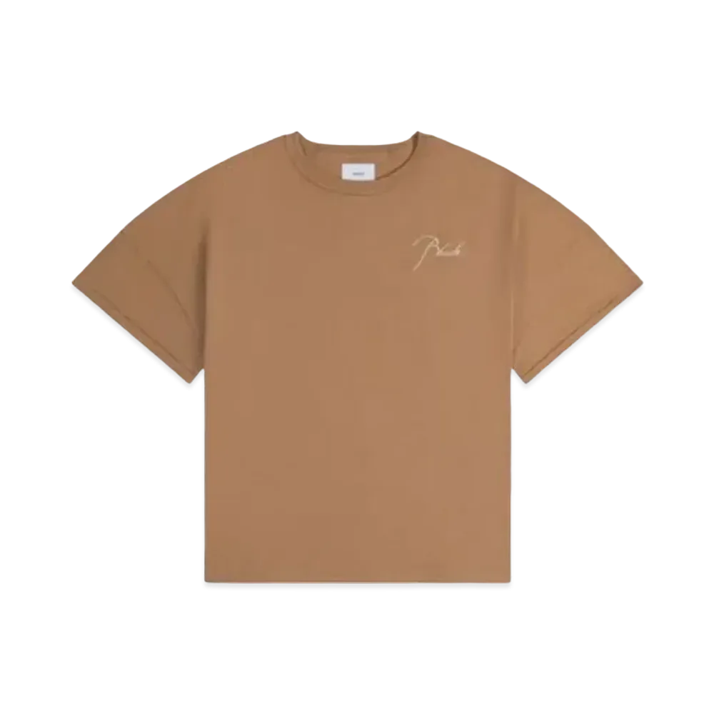 RHUDE Reverse Tee "Tan"
