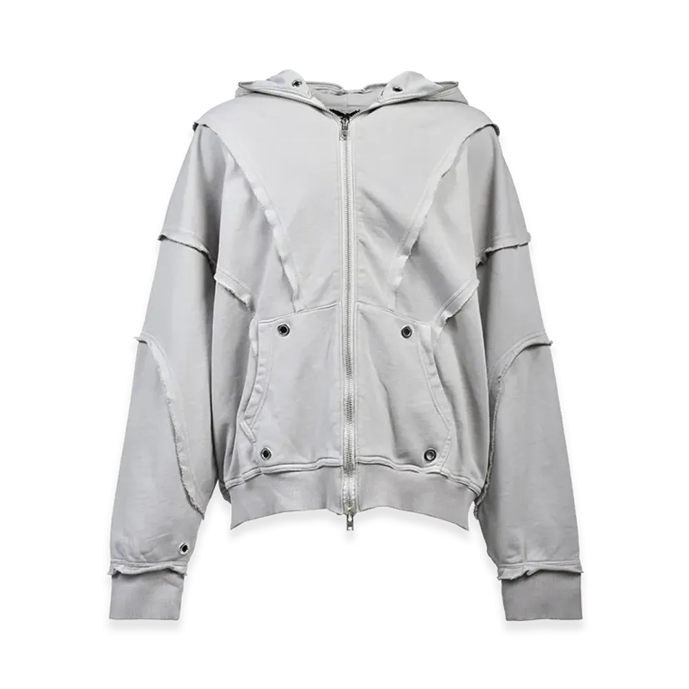 BREATH Fade Zip Up Hoodie Type-2 "Grey"