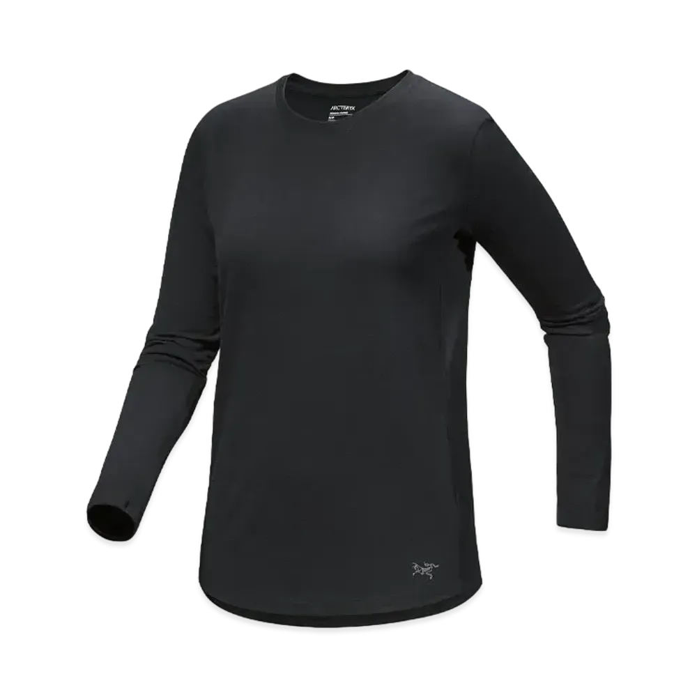 ARC'TERYX Women's Lana Merino Wool Crew Long Sleeve X000007434 "Black"