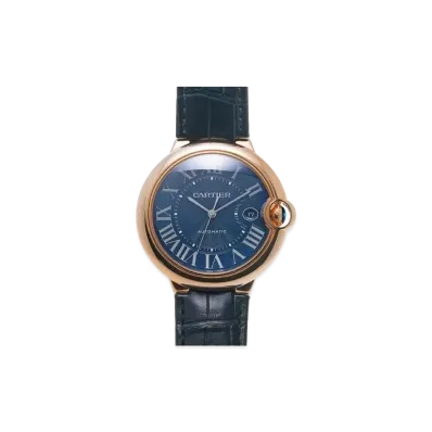 Cartier Ballon Bleu de Cartier Watch "Pink Gold/Blue" WGBB0036