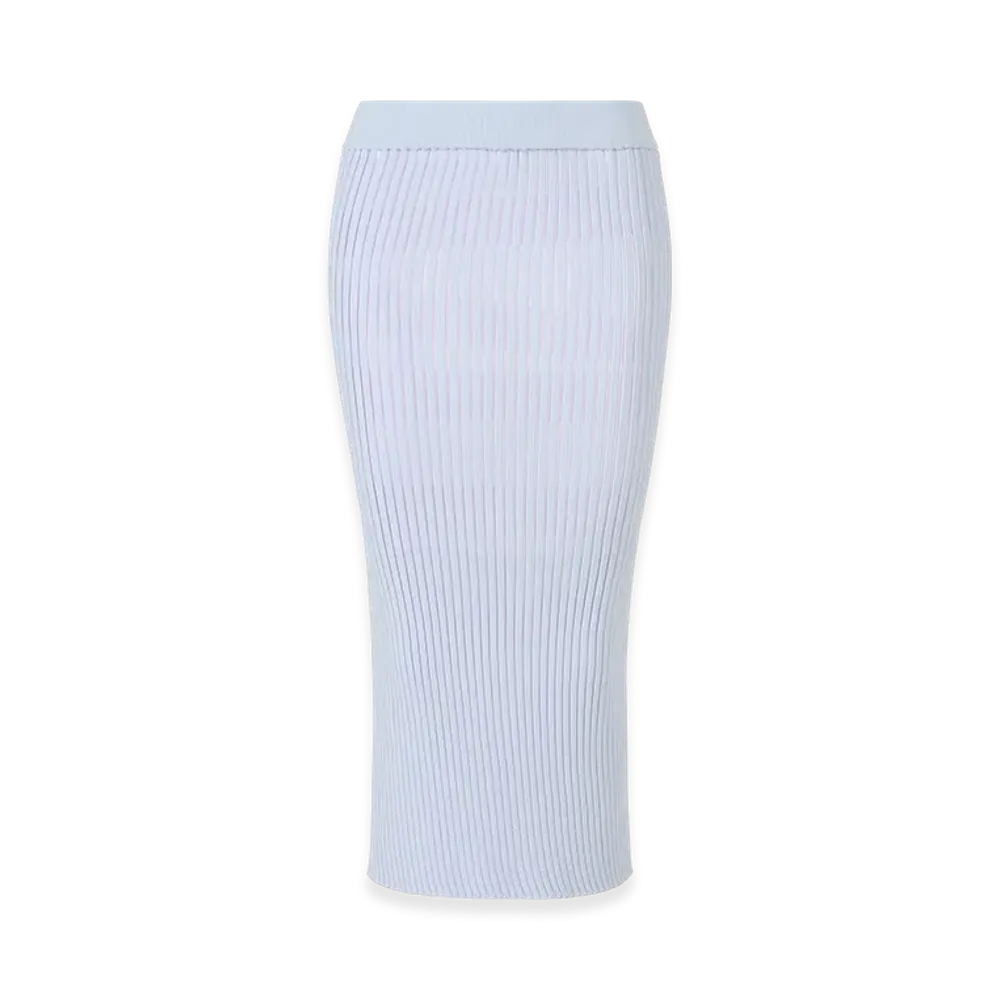 ISSEY MIYAKE Stripe Plating Knit "Blue"