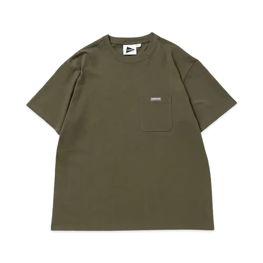 GRAMICCI x and wander BACKPRINT TEE "GREEN"