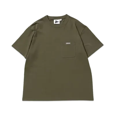 GRAMICCI x and wander BACKPRINT TEE "GREEN"