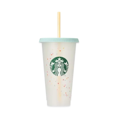 STARBUCKS Reusable Cold Cup Colorful Flake 710ml "Multi"