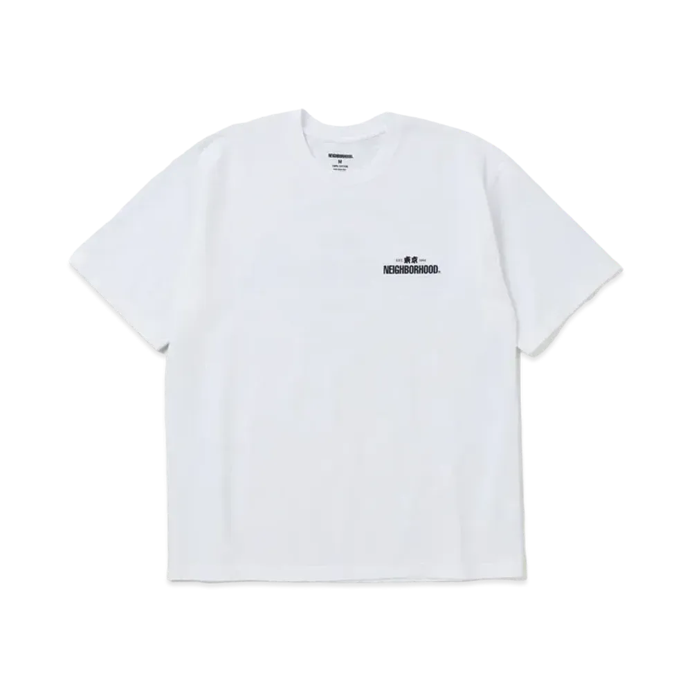 NEIGHBORHOOD NH . Tee SS-4 "White"
