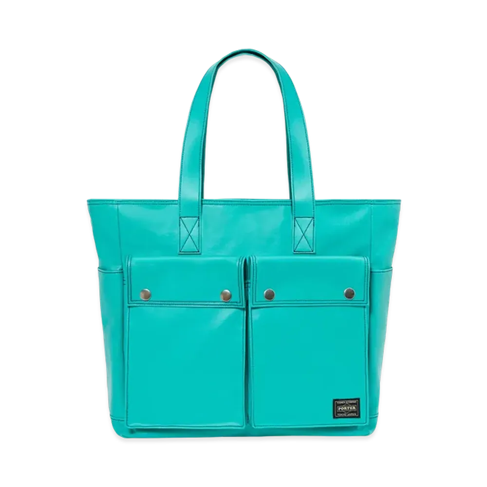 PORTER FREE STYLE Tote Bag "Turquoise"