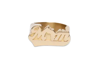 DENIM TEARS Mom Ring "Gold"