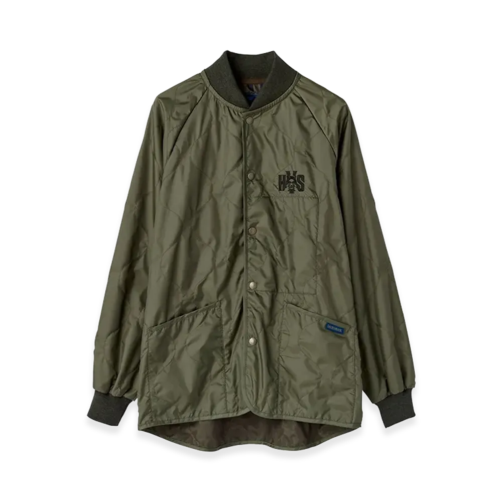 HYSTERIC GLAMOUR x LAVENHAM Bomber Jacket "Khaki"