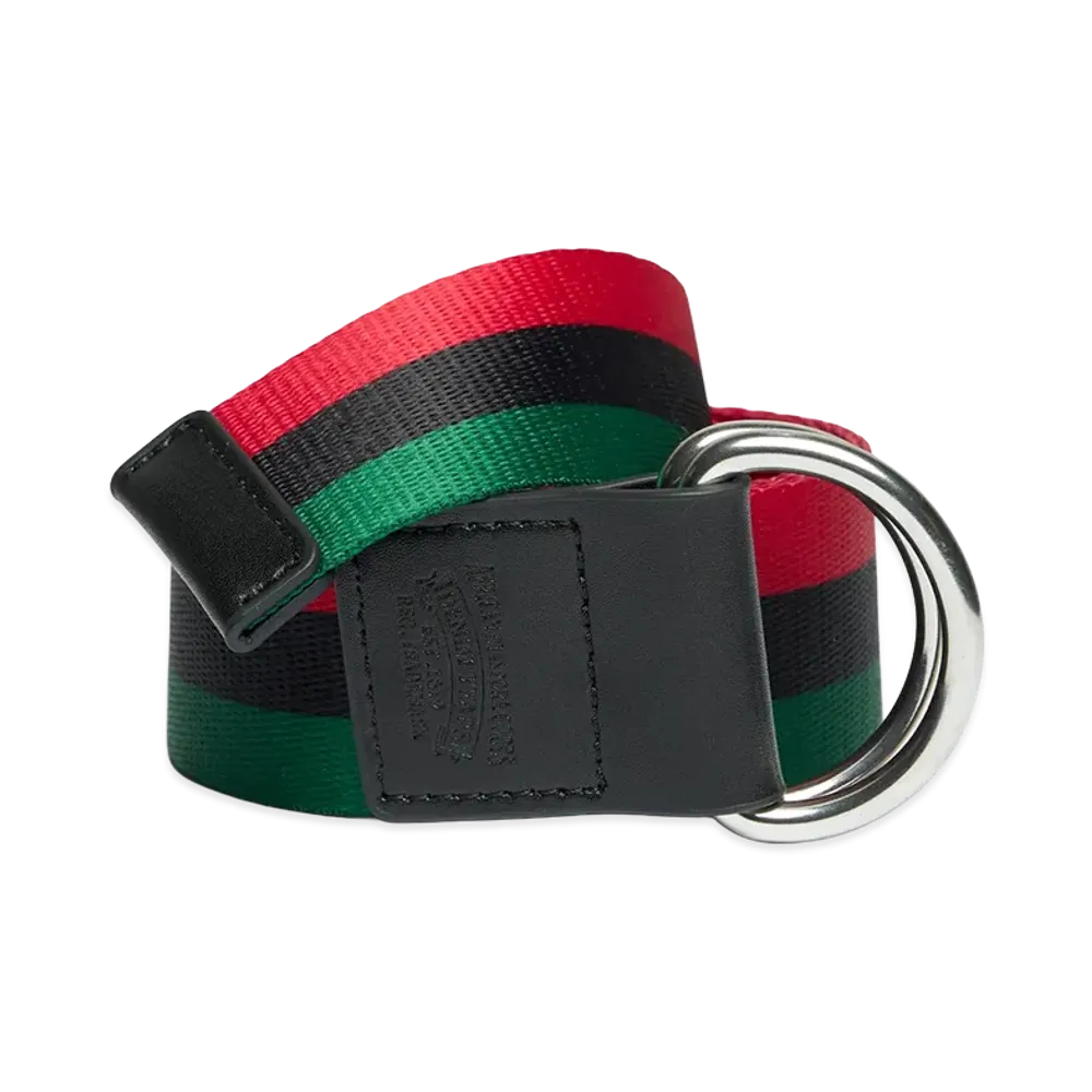 DENIM TEARS Pan-African Webbing Belt "Multi"