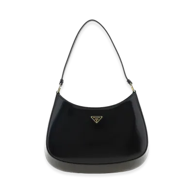 PRADA Women's Cleo Shoulder Bag "Black"