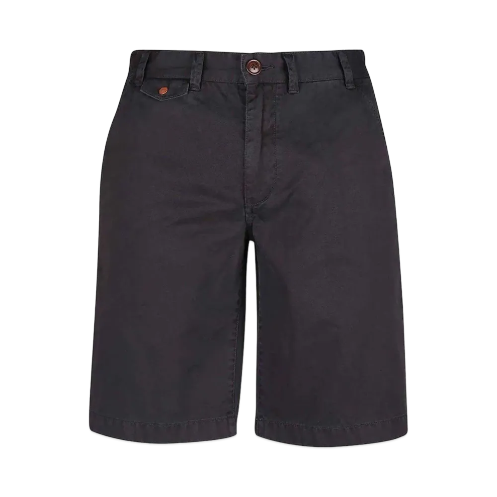 Barbour Neuston Cotton Shorts "Navy"