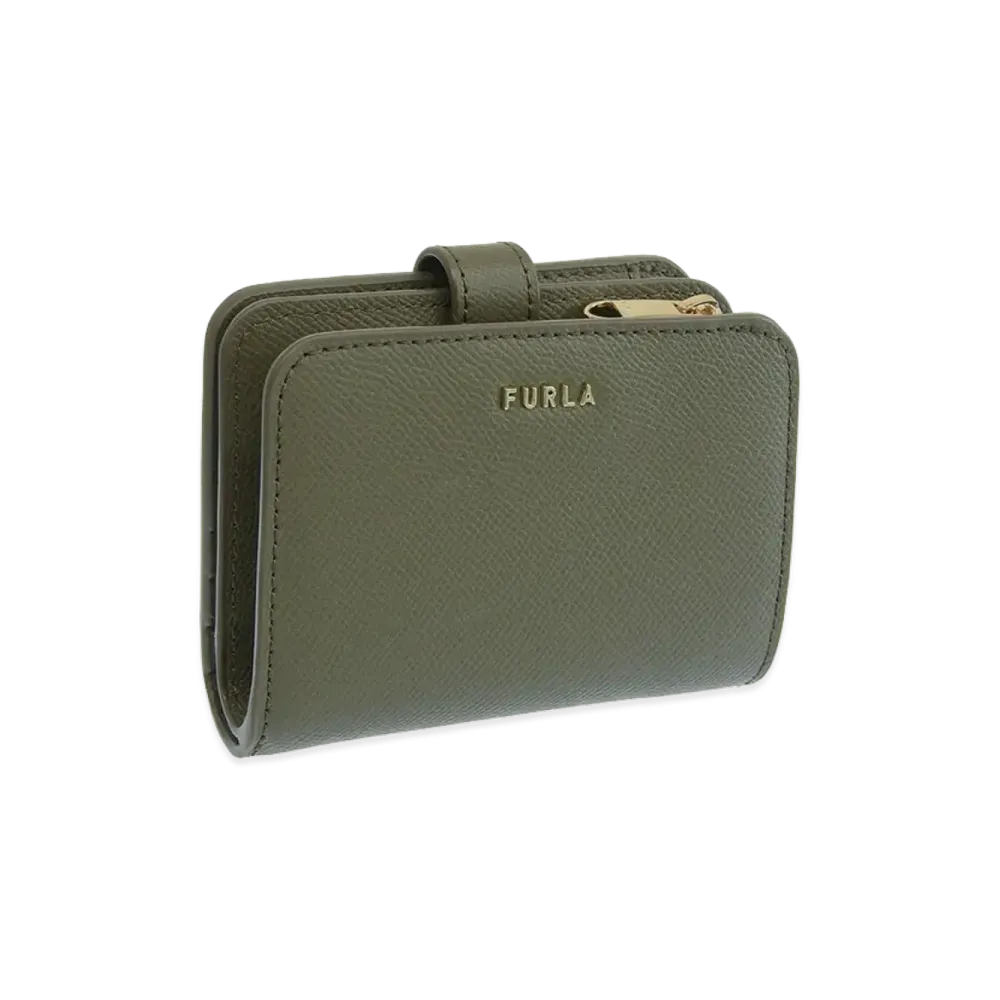 FURLA Classic Compact S Wallet "Khaki"