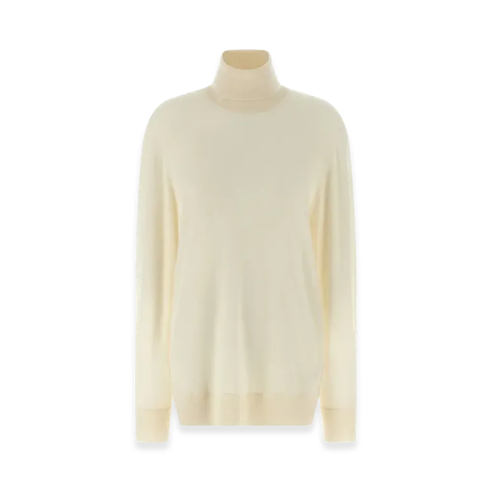 The Row Women's 'Lizzy' Turtleneck Sweater "White"