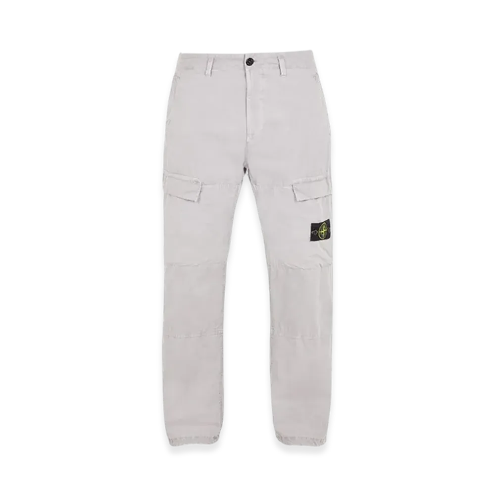 Stone Island 311WA Old Treatment Cargo Pants Comfort Fit - 24SS "Dust Grey"