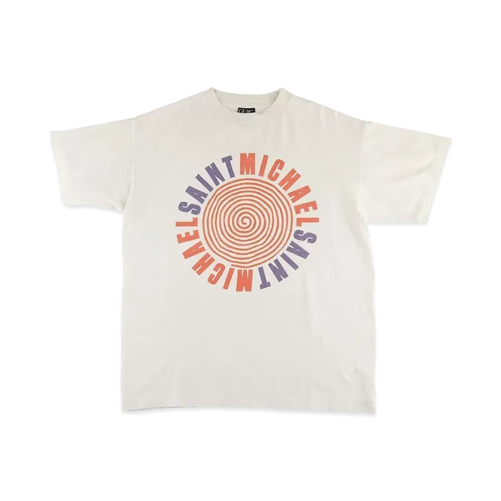 SAINT Mxxxxxx T-SHIRT CIRCLE "White"