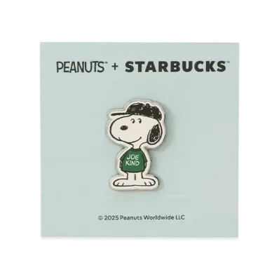 STARBUCKS x PEANUTS Pin Badge "Blue"