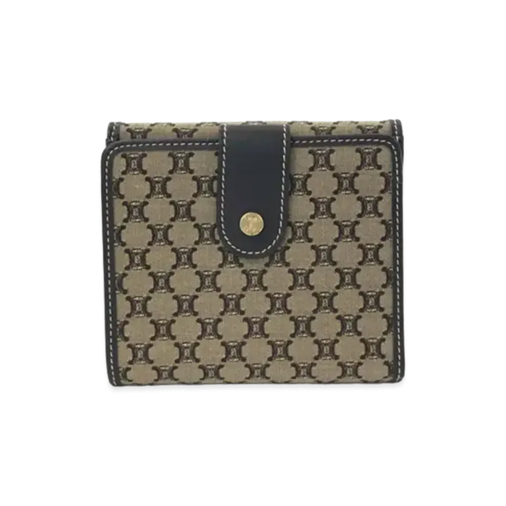 CELINE Macadam Wallet "Brown"