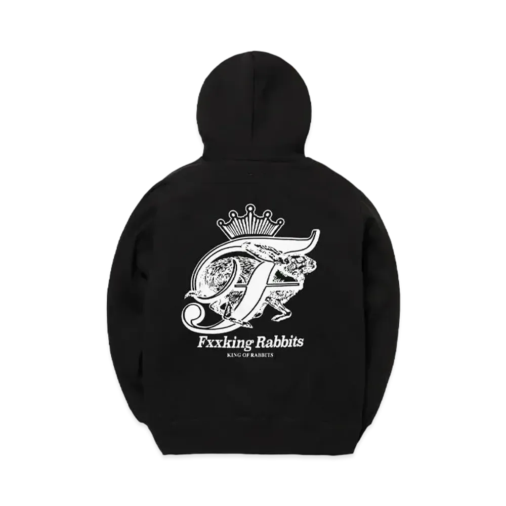 FR2 King Of Rabbits Hoodie "Black"