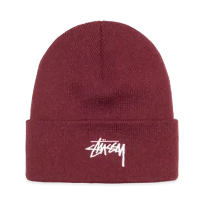 Stussy Stock Cuff Beanie "Syrah"