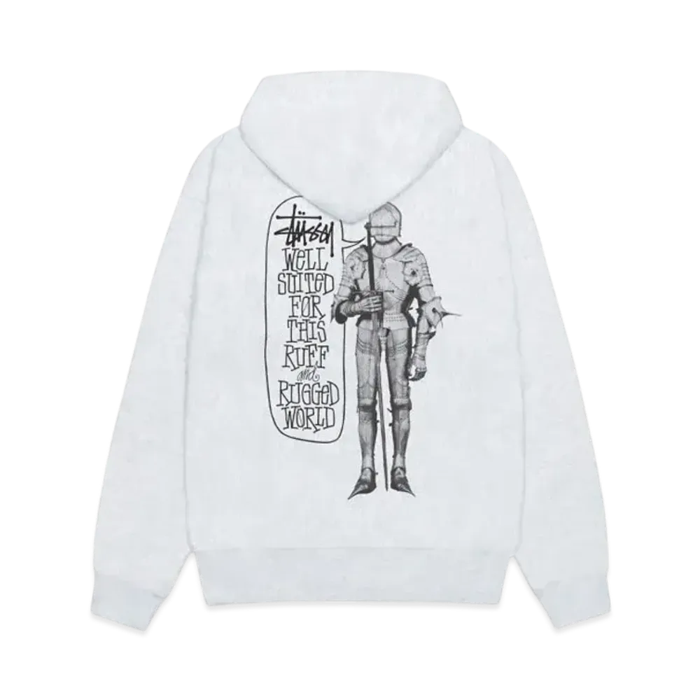 Stussy Well Suited Zip Hoodie "Ash Heather"