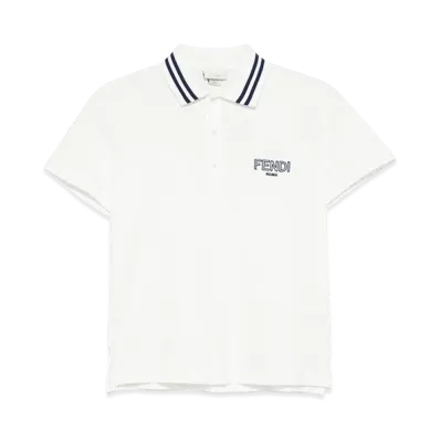FENDI Kids Polo Shirt "White"