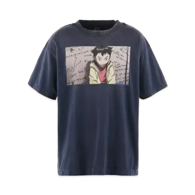SAINT Mxxxxxx x PLUTO PT_SS Tee "Navy"