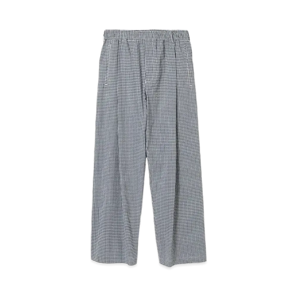 N.HOOLYWOOD Tucked Straight Pants "Navy"