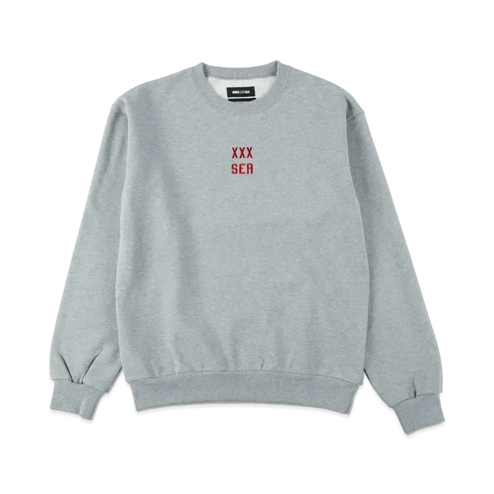 WIND AND SEA GOD SELECTION XXX (GODWDS) CREWNECK "Gray"
